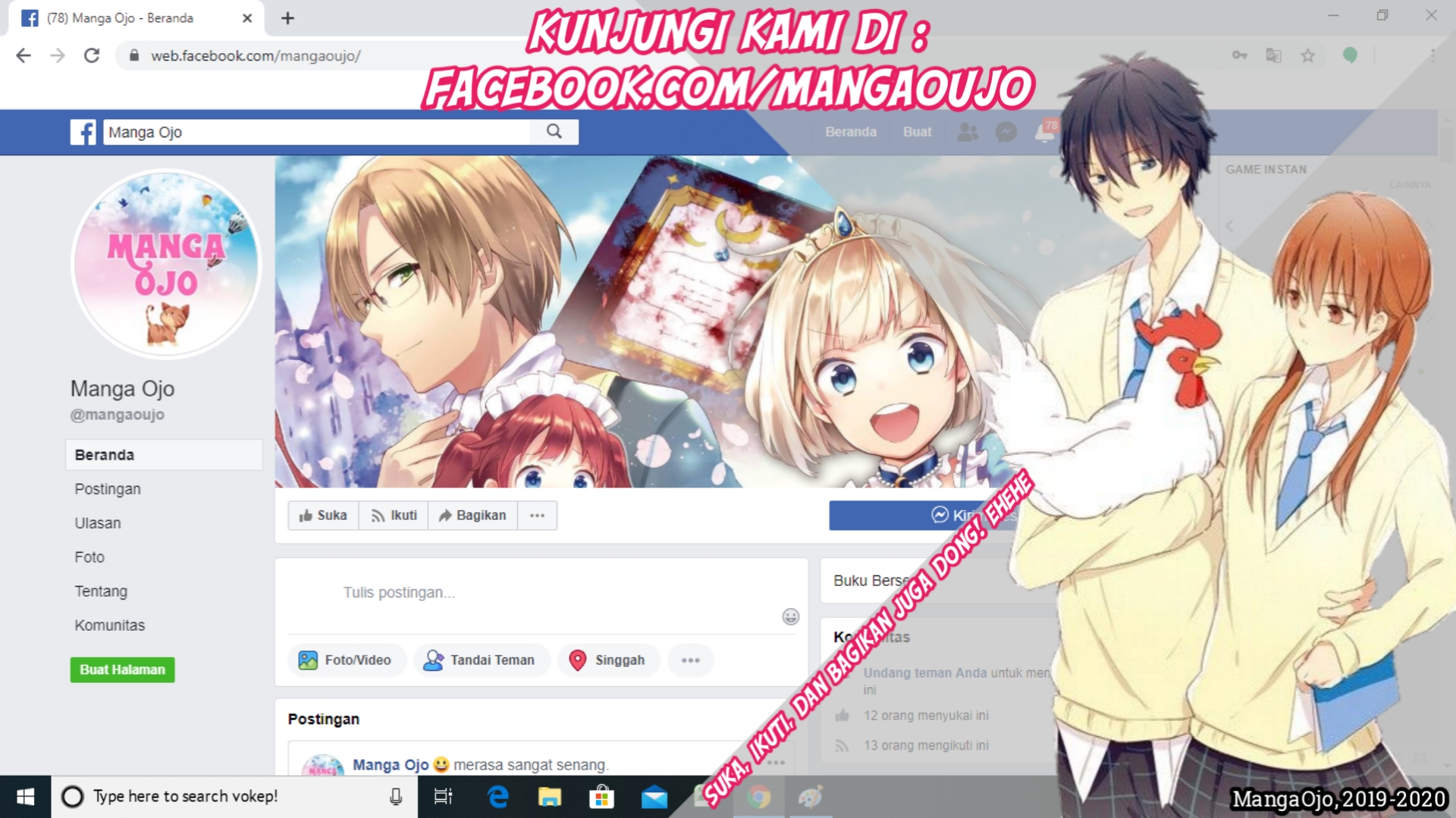 Bite Into Me Chapter 01 Bahasa Indonesia