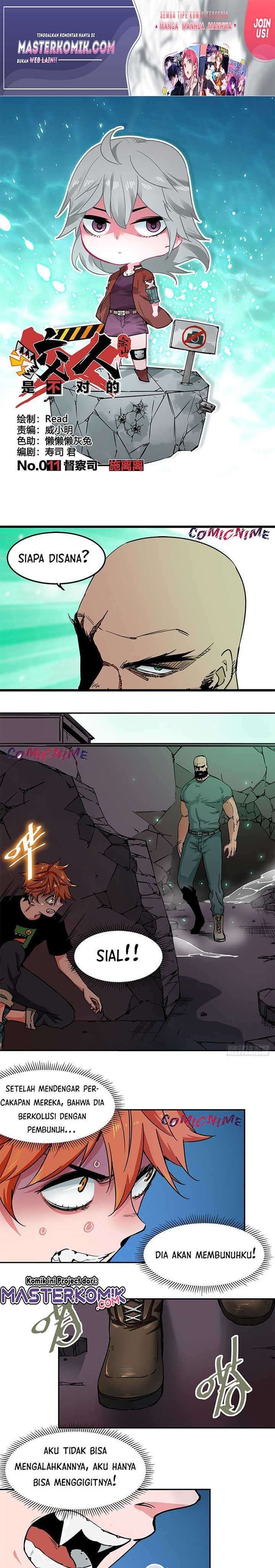 Biting is Wrong Chapter 11 Bahasa Indonesia