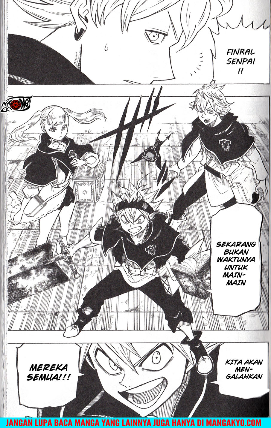 Black Clover Gaiden: Quartet Knights chapter 1