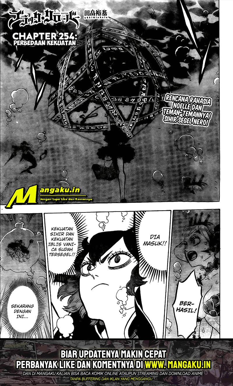 Black Clover Chapter 254 Bahasa Indonesia