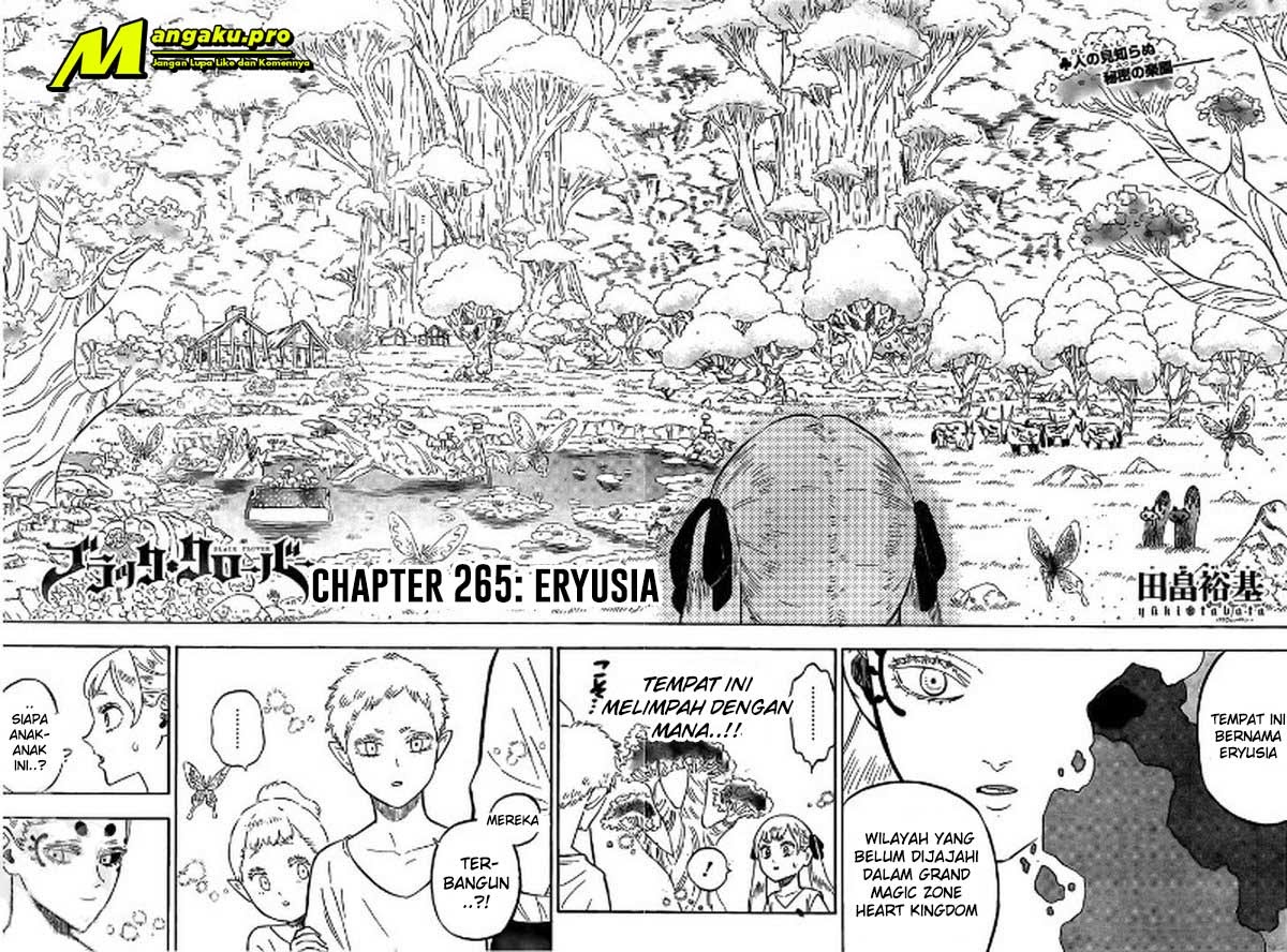 Black Clover Chapter 265 Bahasa Indonesia
