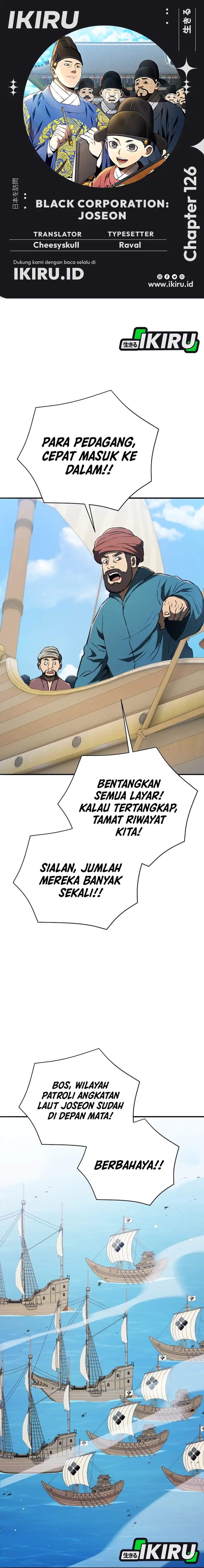 Black Corporation: Joseon Chapter 126 Bahasa Indonesia