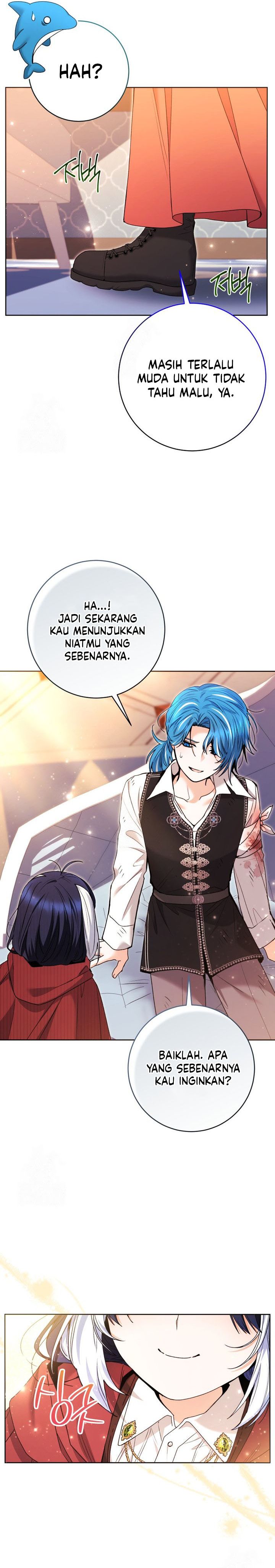 Black Killer Whale Baby Chapter 71 Bahasa Indonesia