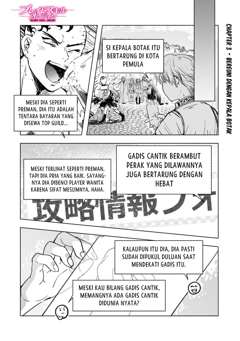 Blade Skill Online: Gomi Shokugyou de Saijaku Bukide Kuso Status no Ore, Itsunomanika “Last Boss” ni Nariagarimasu! chapter 3