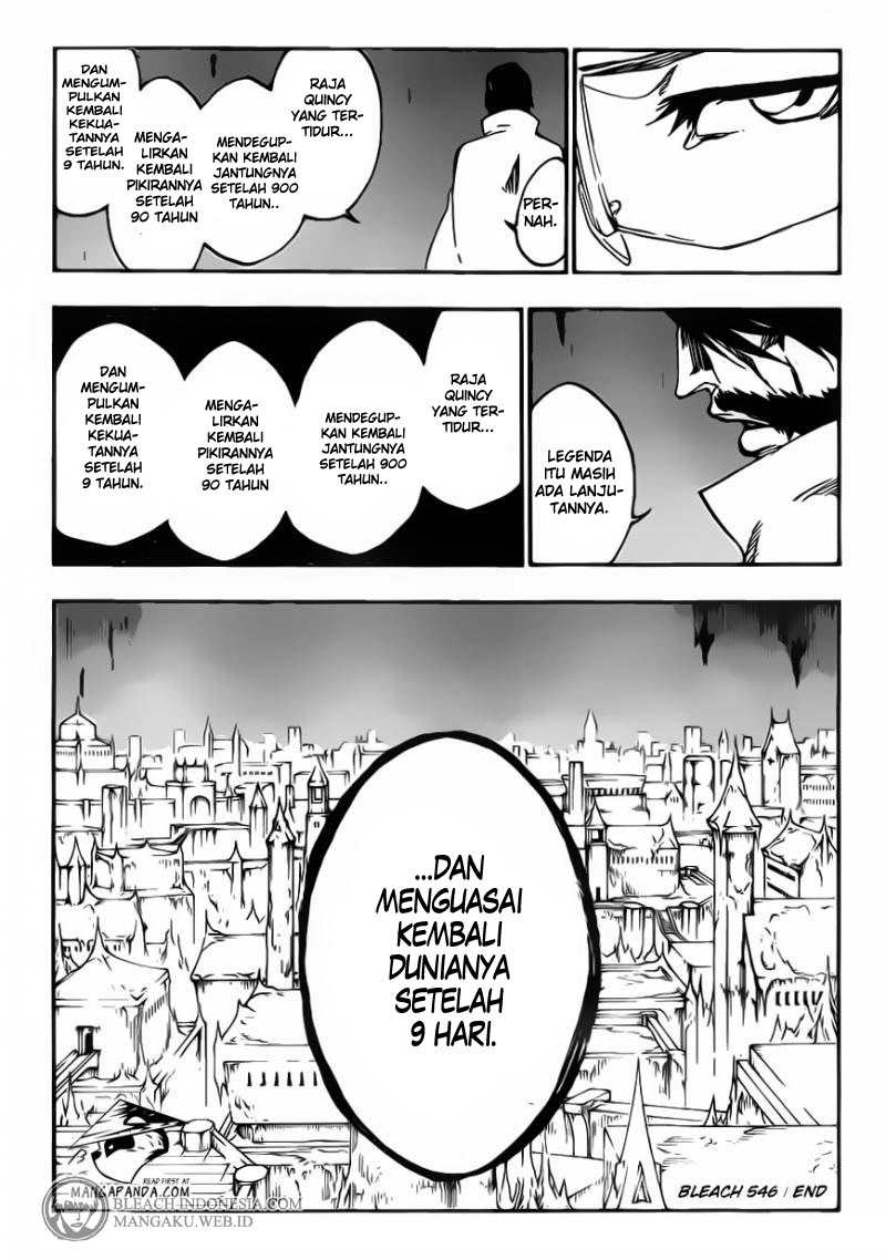 Bleach chapter 546