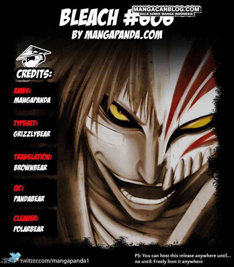 Bleach Chapter 606 Bahasa Indonesia