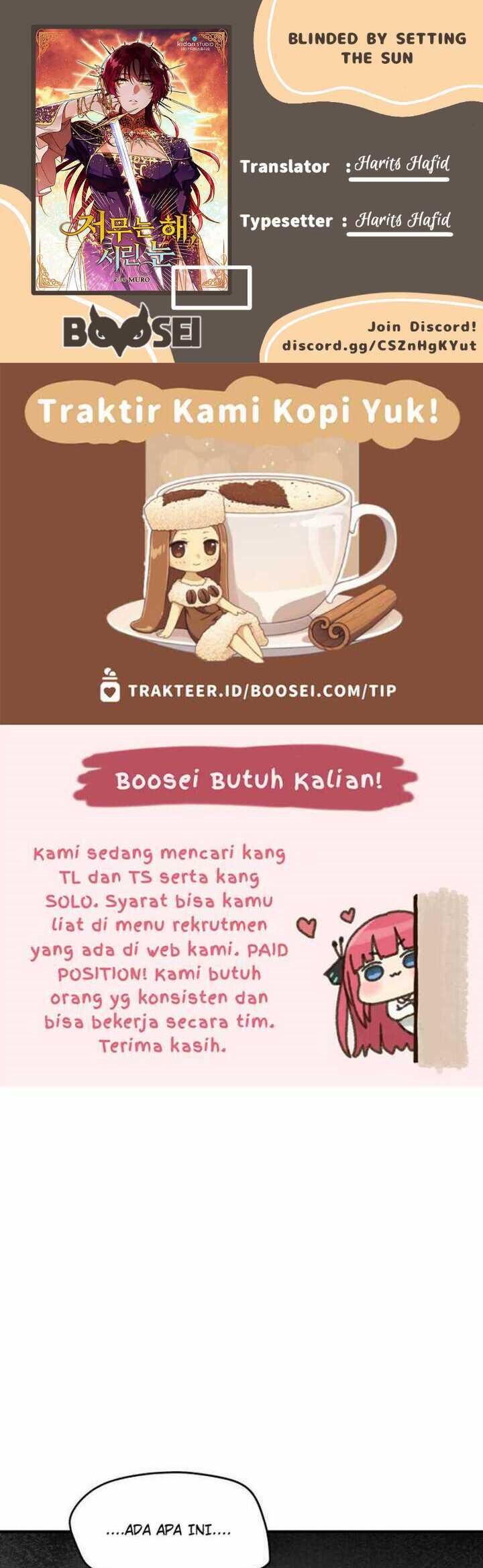 Blinded by the Setting Sun Chapter 35 Bahasa Indonesia