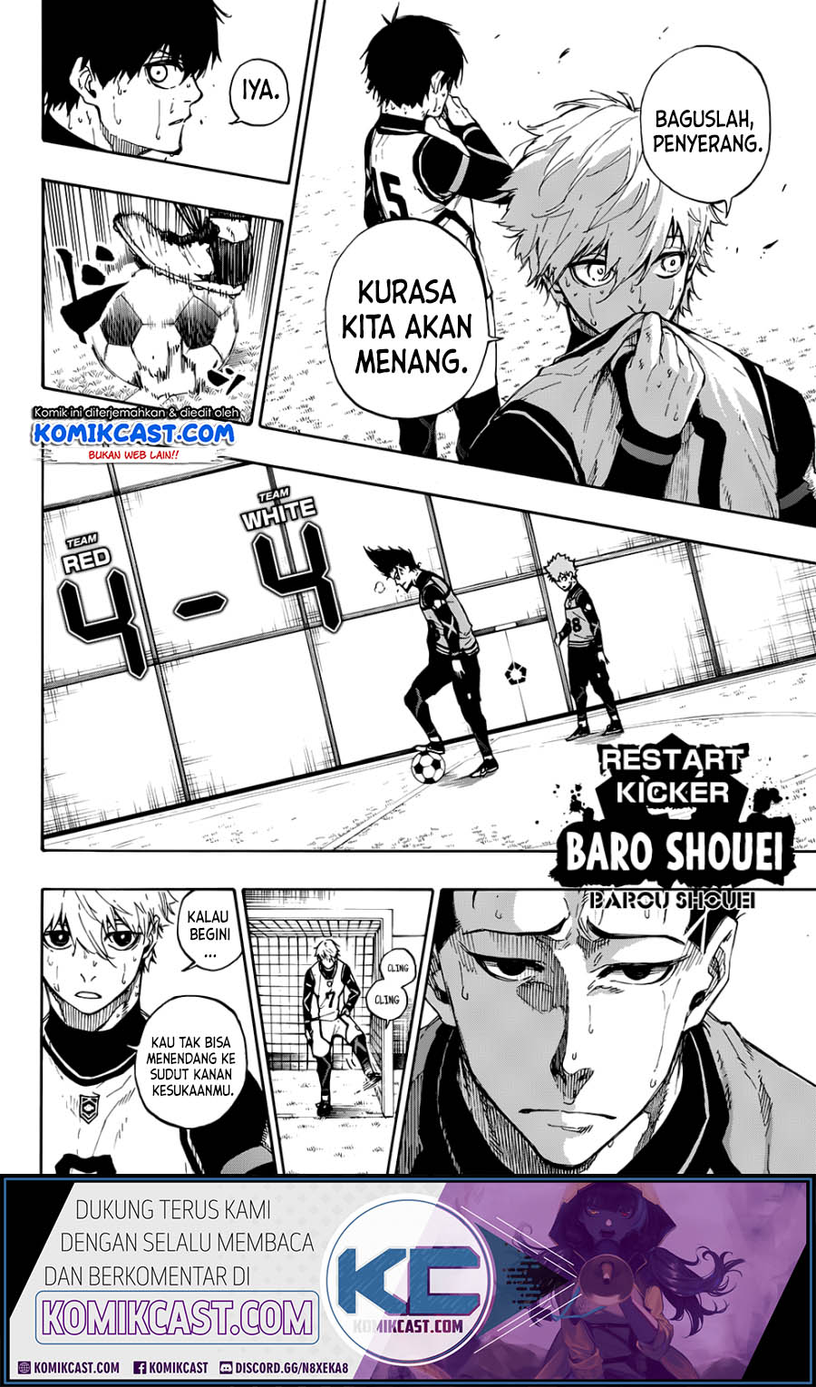 Blue Lock Chapter 54 Bahasa Indonesia