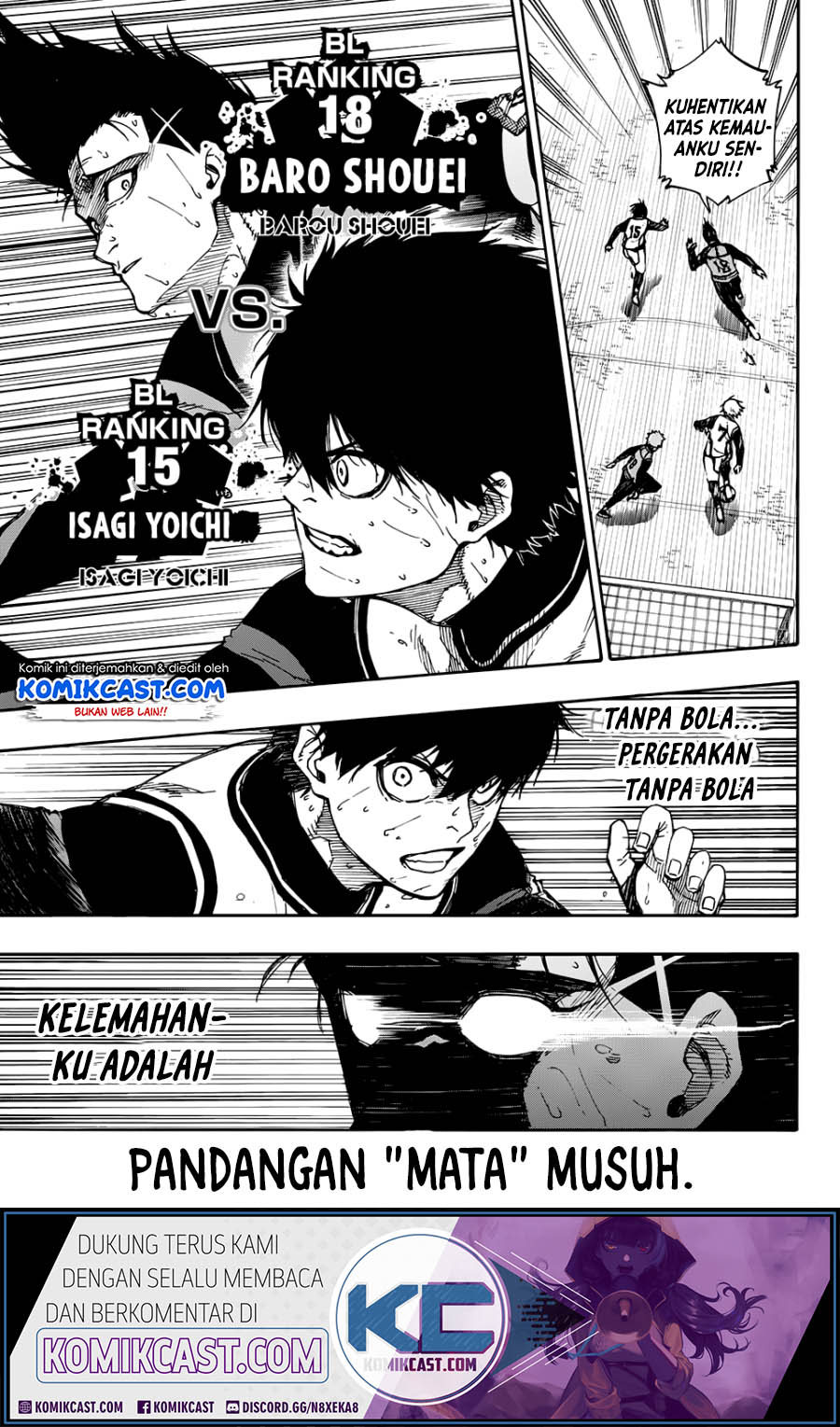 Blue Lock Chapter 54 Bahasa Indonesia