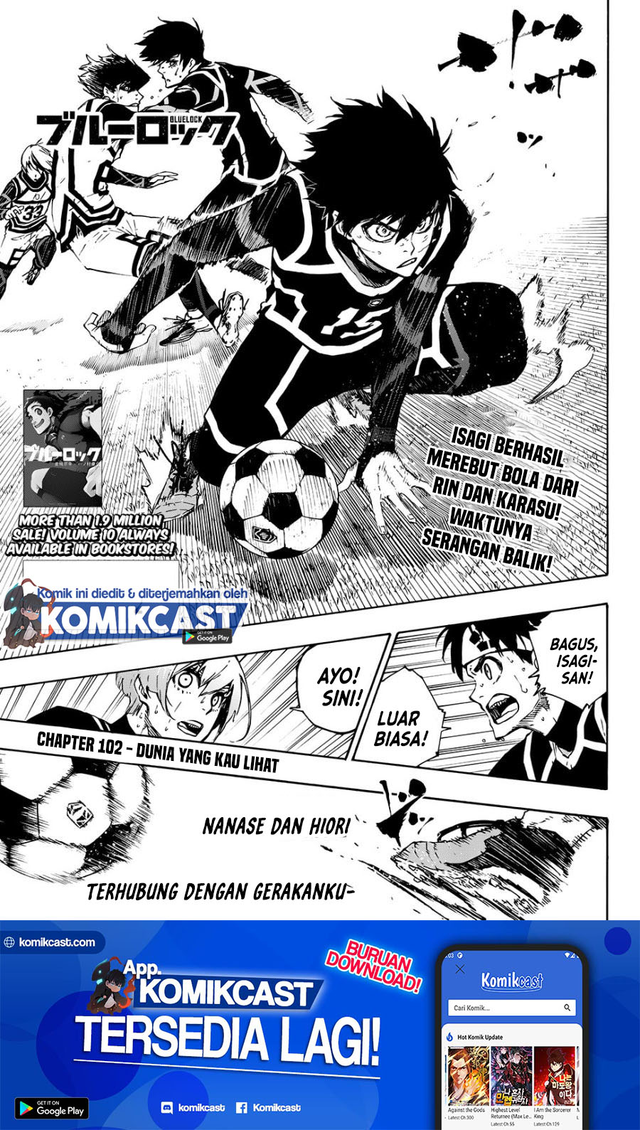 Dilarang COPAS - situs resmi www.mangacanblog.com - Komik blue lock 102 - chapter 102 103 Indonesia blue lock 102 - chapter 102 Terbaru 1|Baca Manga Komik Indonesia|Mangacan