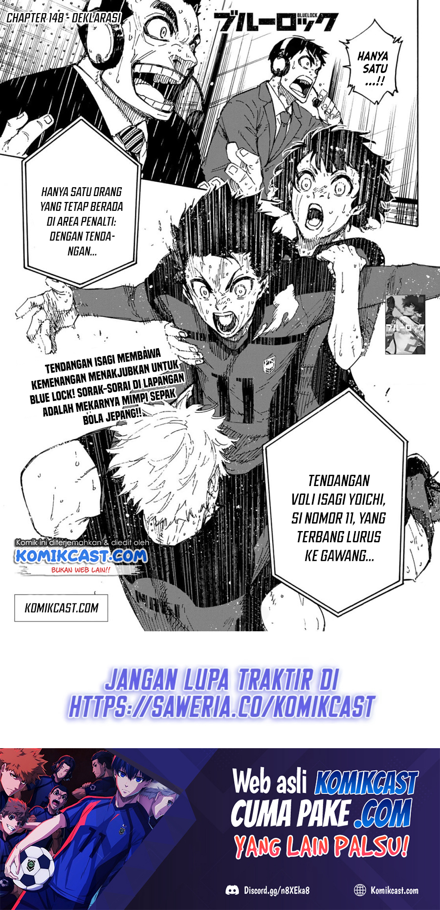 Blue Lock chapter 148