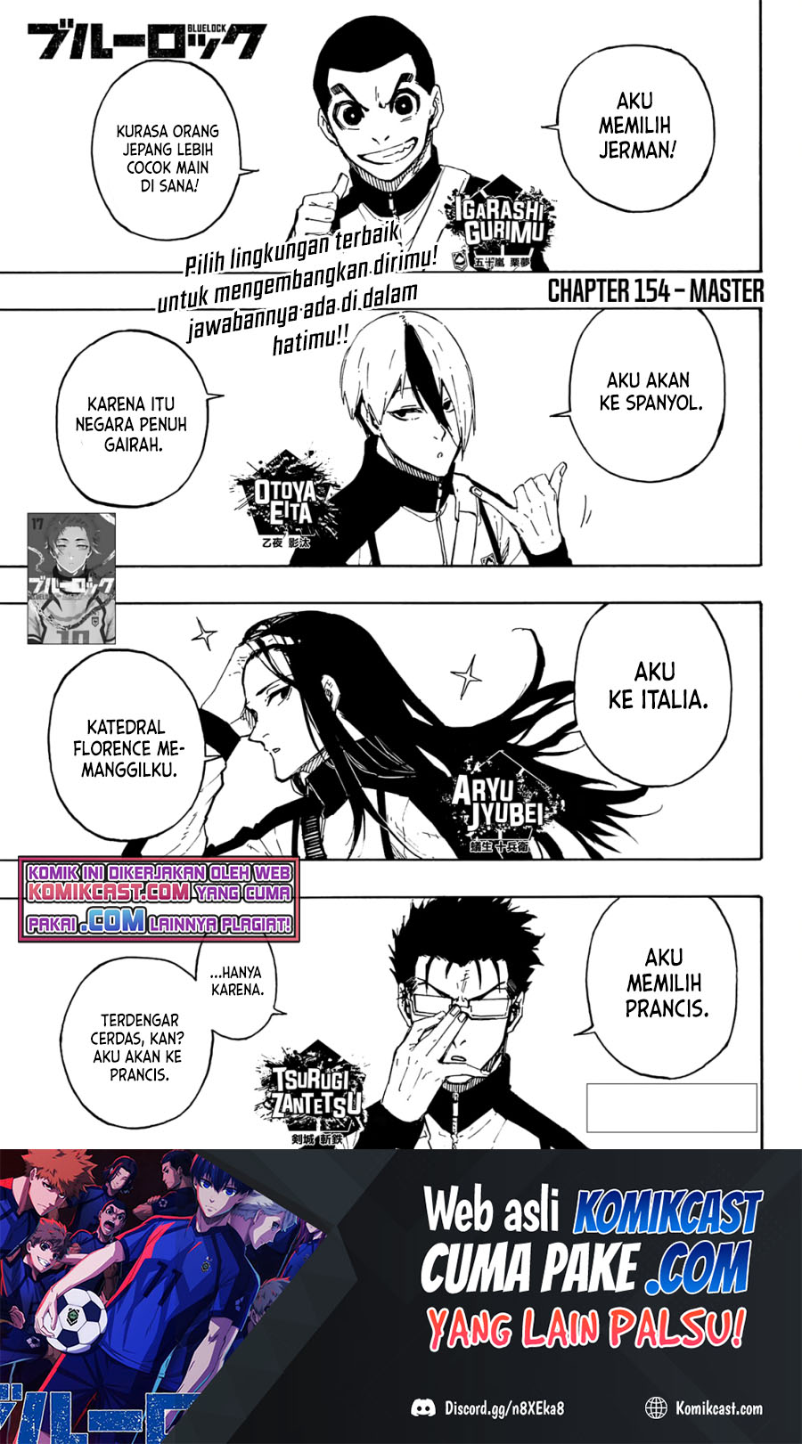 Dilarang COPAS - situs resmi www.mangacanblog.com - Komik blue lock 154 - chapter 154 155 Indonesia blue lock 154 - chapter 154 Terbaru 1|Baca Manga Komik Indonesia|Mangacan