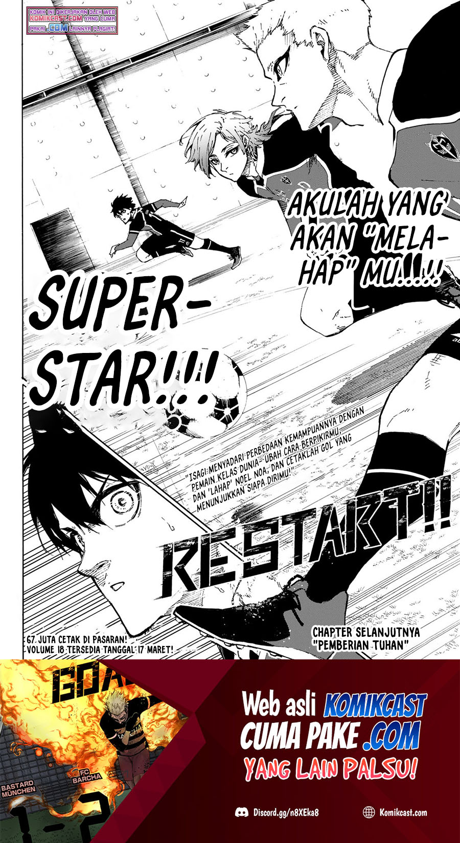 Dilarang COPAS - situs resmi www.mangacanblog.com - Komik blue lock 164 - chapter 164 165 Indonesia blue lock 164 - chapter 164 Terbaru 18|Baca Manga Komik Indonesia|Mangacan