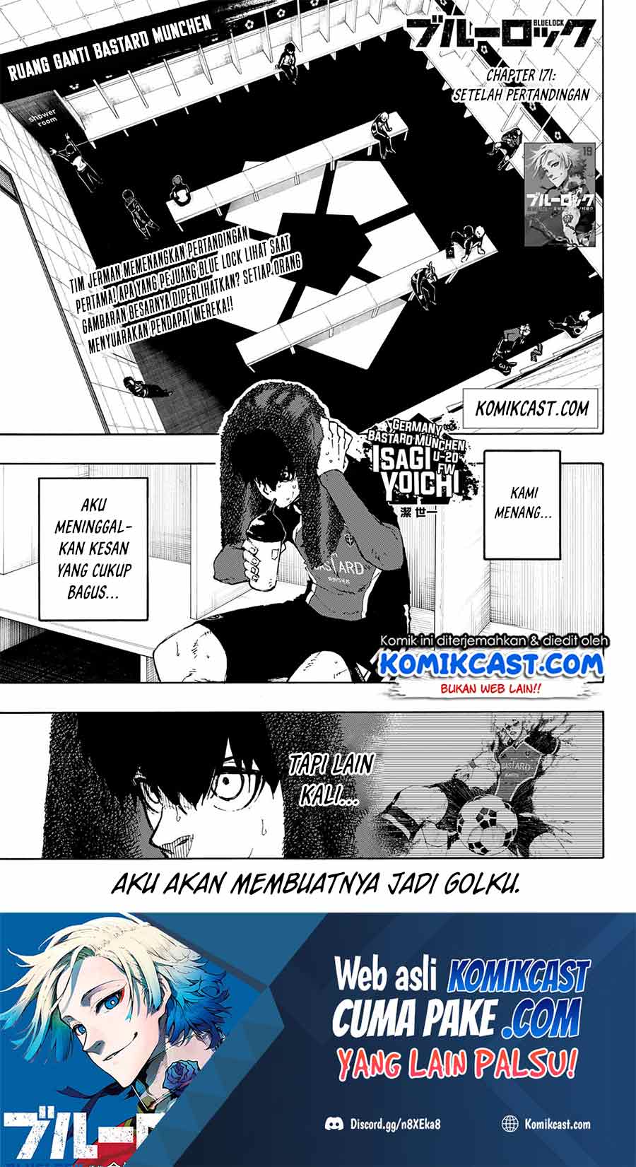 Dilarang COPAS - situs resmi www.mangacanblog.com - Komik blue lock 171 - chapter 171 172 Indonesia blue lock 171 - chapter 171 Terbaru 1|Baca Manga Komik Indonesia|Mangacan