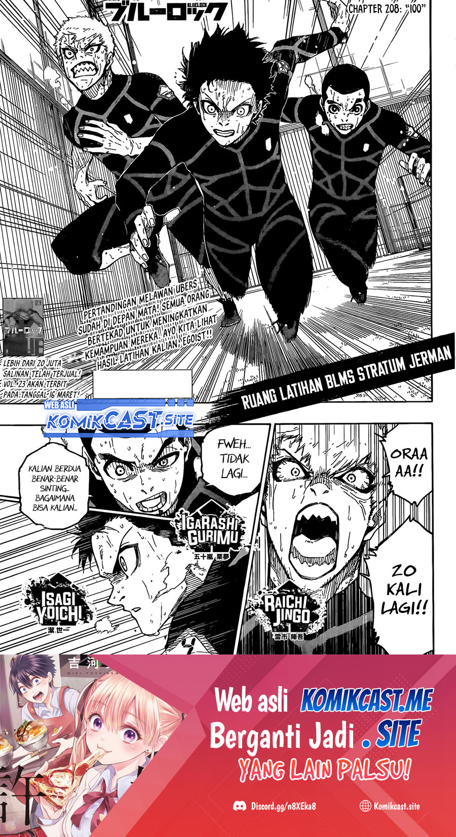 Dilarang COPAS - situs resmi www.mangacanblog.com - Komik blue lock 208 - chapter 208 209 Indonesia blue lock 208 - chapter 208 Terbaru 1|Baca Manga Komik Indonesia|Mangacan