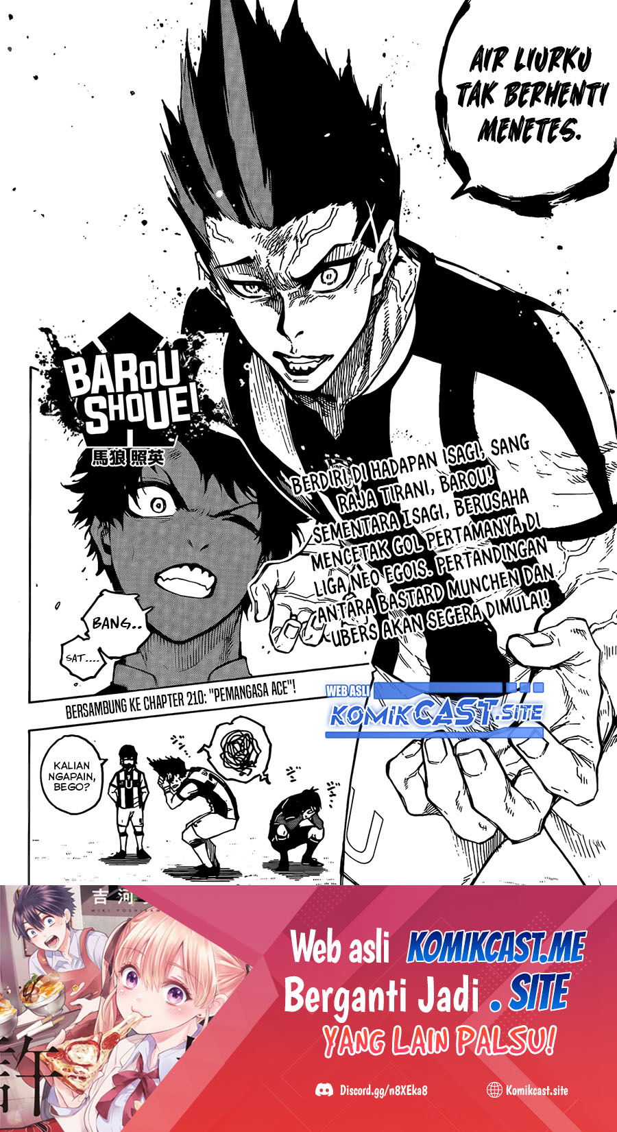 Dilarang COPAS - situs resmi www.mangacanblog.com - Komik blue lock 209 - chapter 209 210 Indonesia blue lock 209 - chapter 209 Terbaru 18|Baca Manga Komik Indonesia|Mangacan