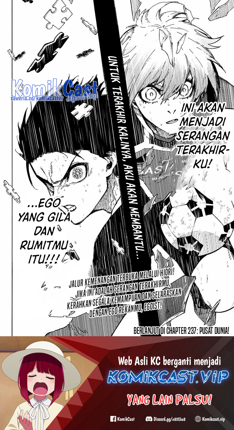 Dilarang COPAS - situs resmi www.mangacanblog.com - Komik blue lock 236 - chapter 236 237 Indonesia blue lock 236 - chapter 236 Terbaru 19|Baca Manga Komik Indonesia|Mangacan