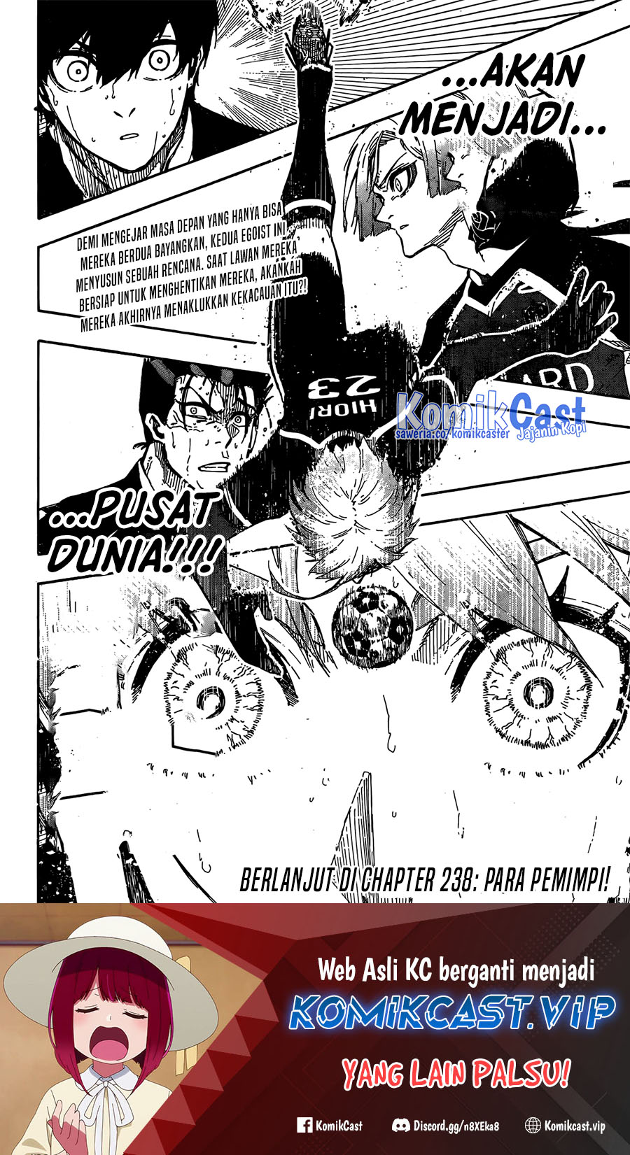 Dilarang COPAS - situs resmi www.mangacanblog.com - Komik blue lock 237 - chapter 237 238 Indonesia blue lock 237 - chapter 237 Terbaru 19|Baca Manga Komik Indonesia|Mangacan