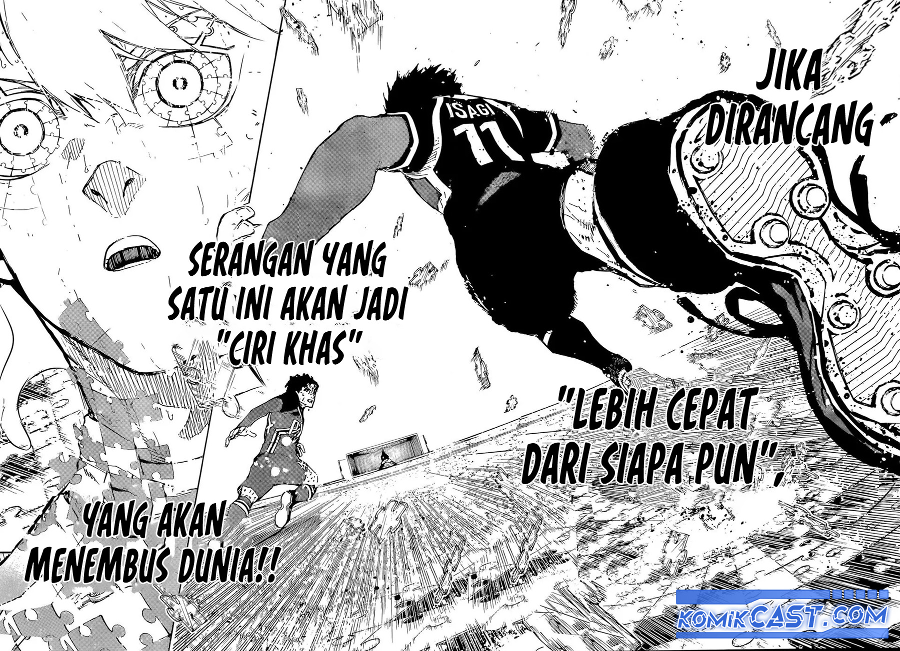 Blue Lock Chapter 291 Bahasa Indonesia