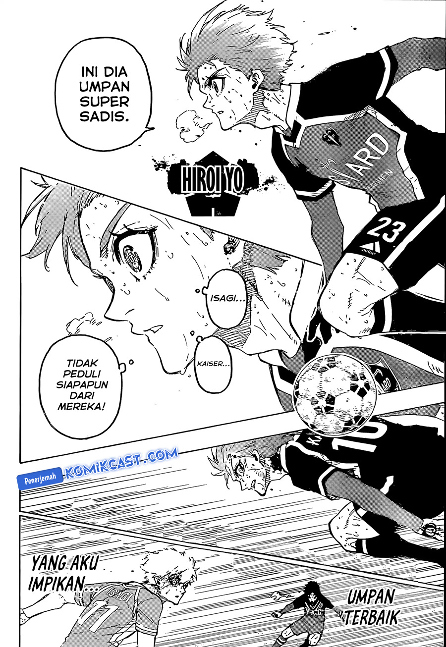 Blue Lock Chapter 291 Bahasa Indonesia