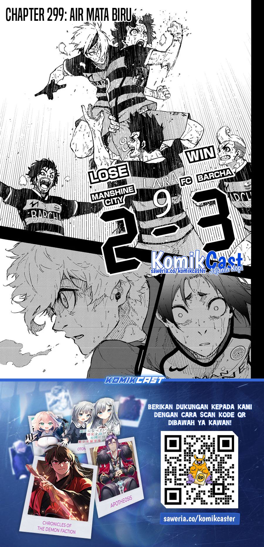 Dilarang COPAS - situs resmi www.mangacanblog.com - Komik blue lock 299 - chapter 299 300 Indonesia blue lock 299 - chapter 299 Terbaru 1|Baca Manga Komik Indonesia|Mangacan