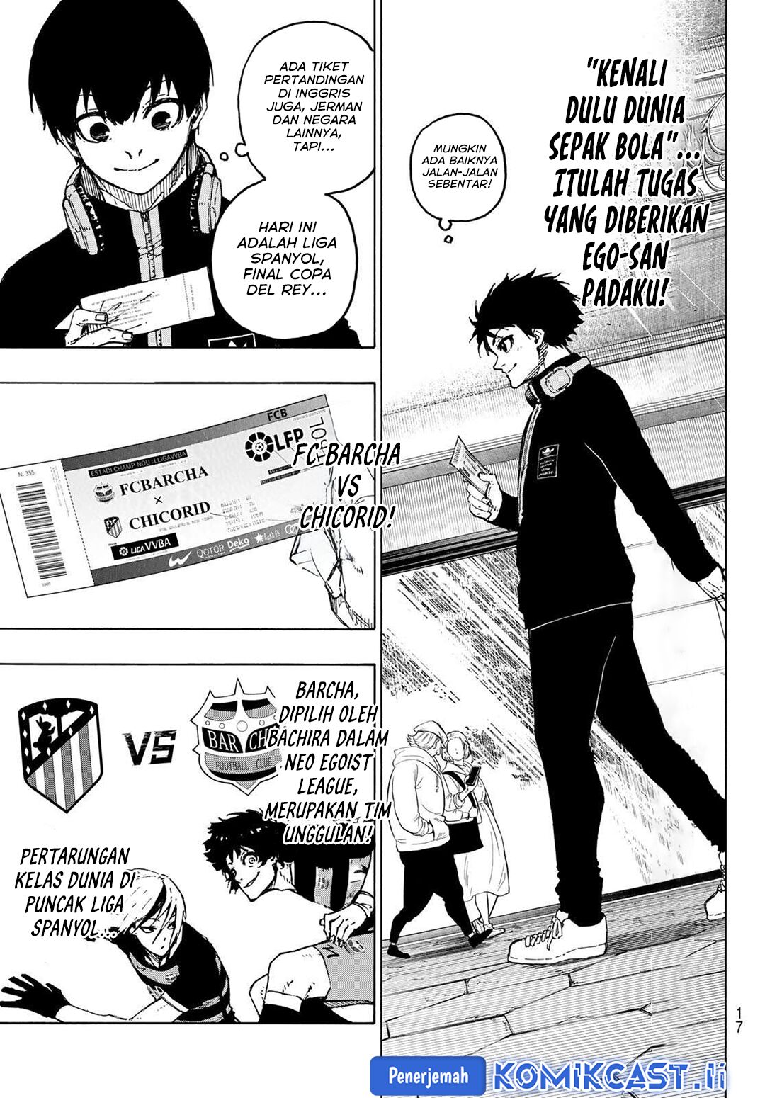 Blue Lock Chapter 307 Bahasa Indonesia