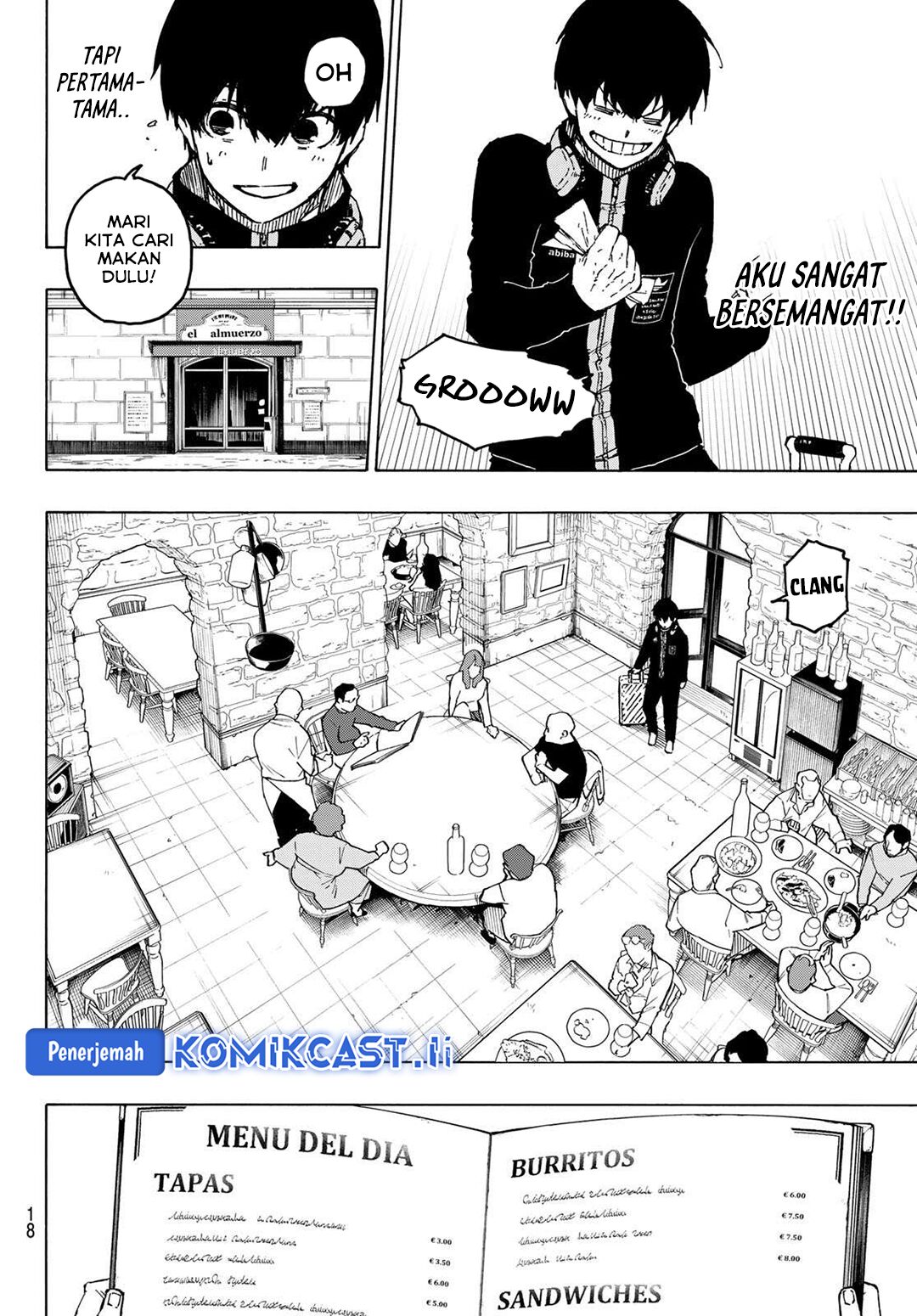 Blue Lock Chapter 307 Bahasa Indonesia