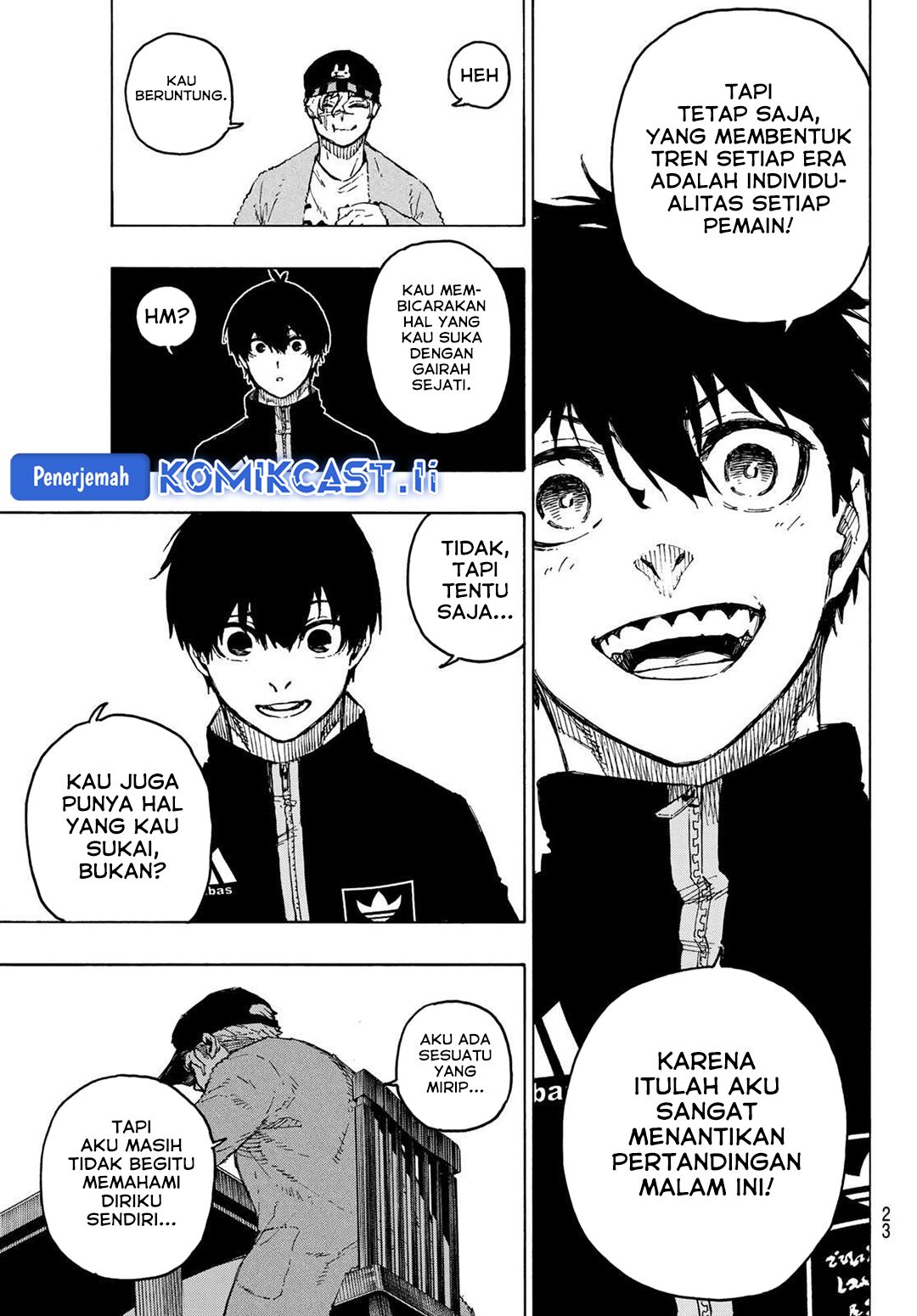 Blue Lock Chapter 307 Bahasa Indonesia