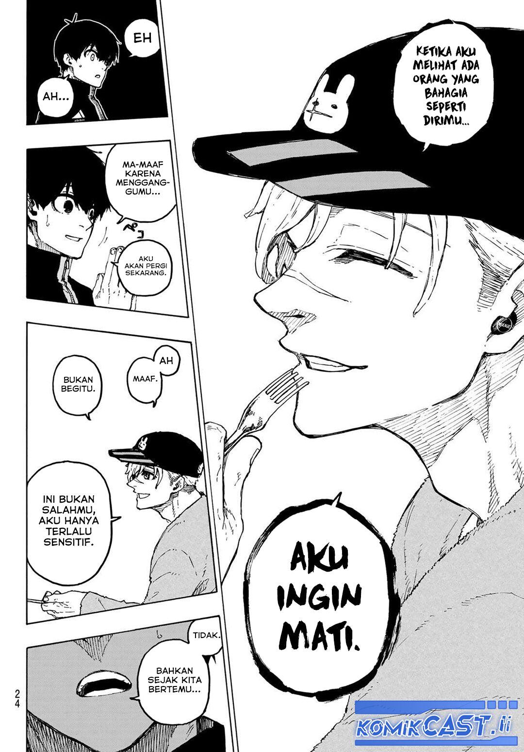 Blue Lock Chapter 307 Bahasa Indonesia