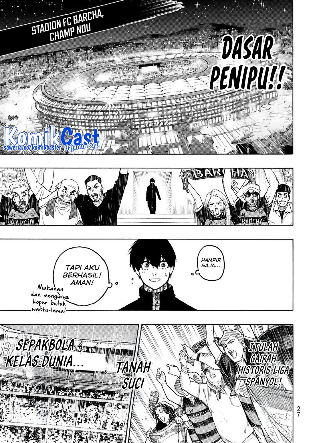 Blue Lock Chapter 307 Bahasa Indonesia