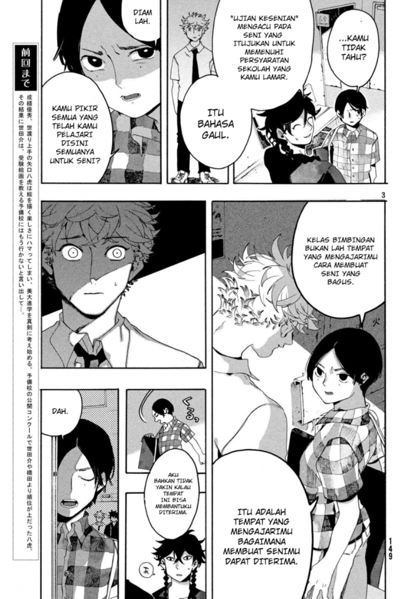 Blue Period Chapter 08 Bahasa Indonesia