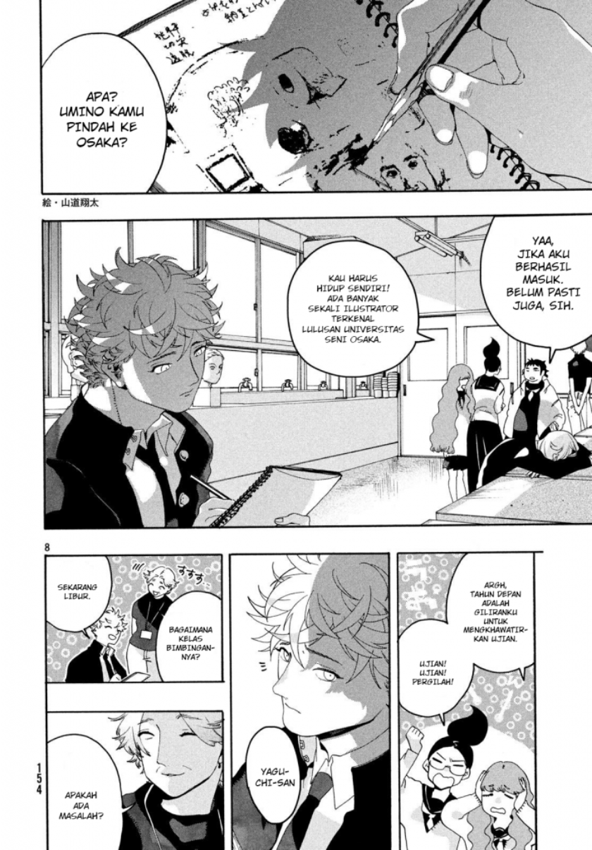 Blue Period Chapter 08 Bahasa Indonesia