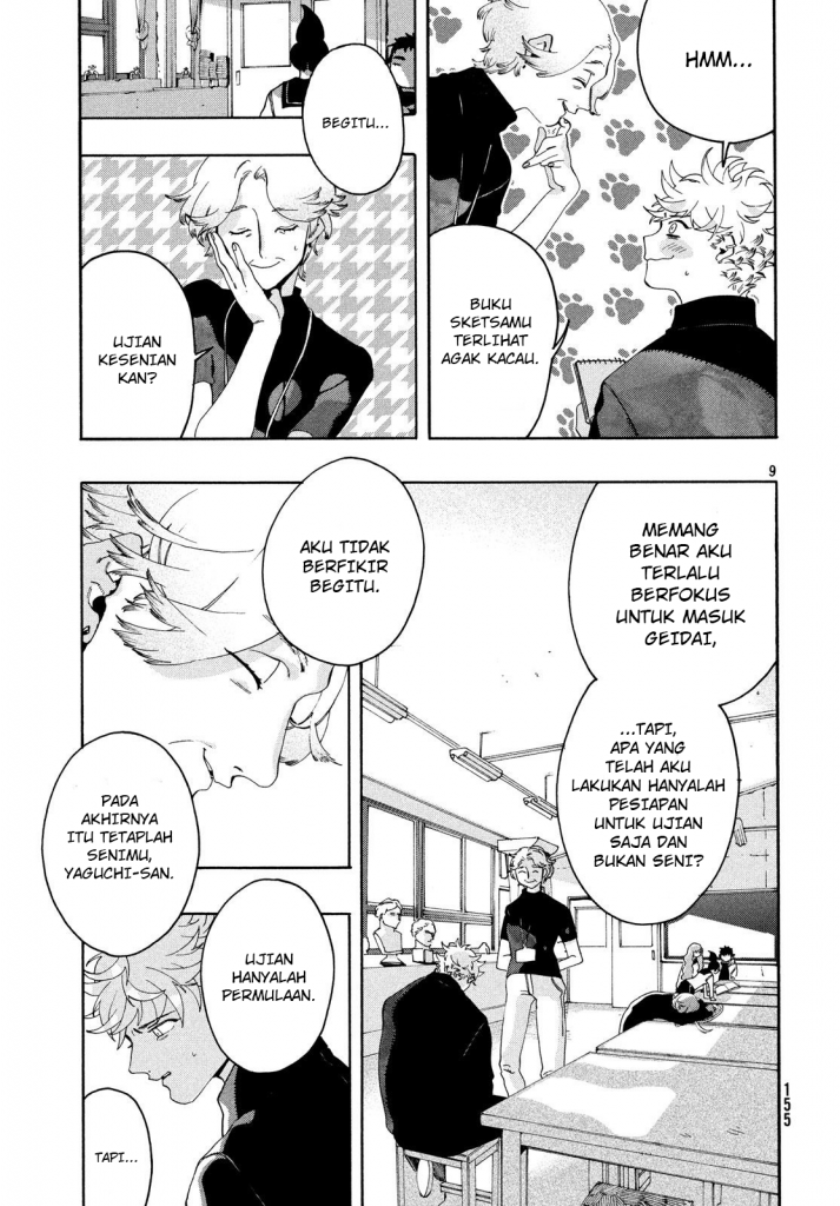 Blue Period Chapter 08 Bahasa Indonesia