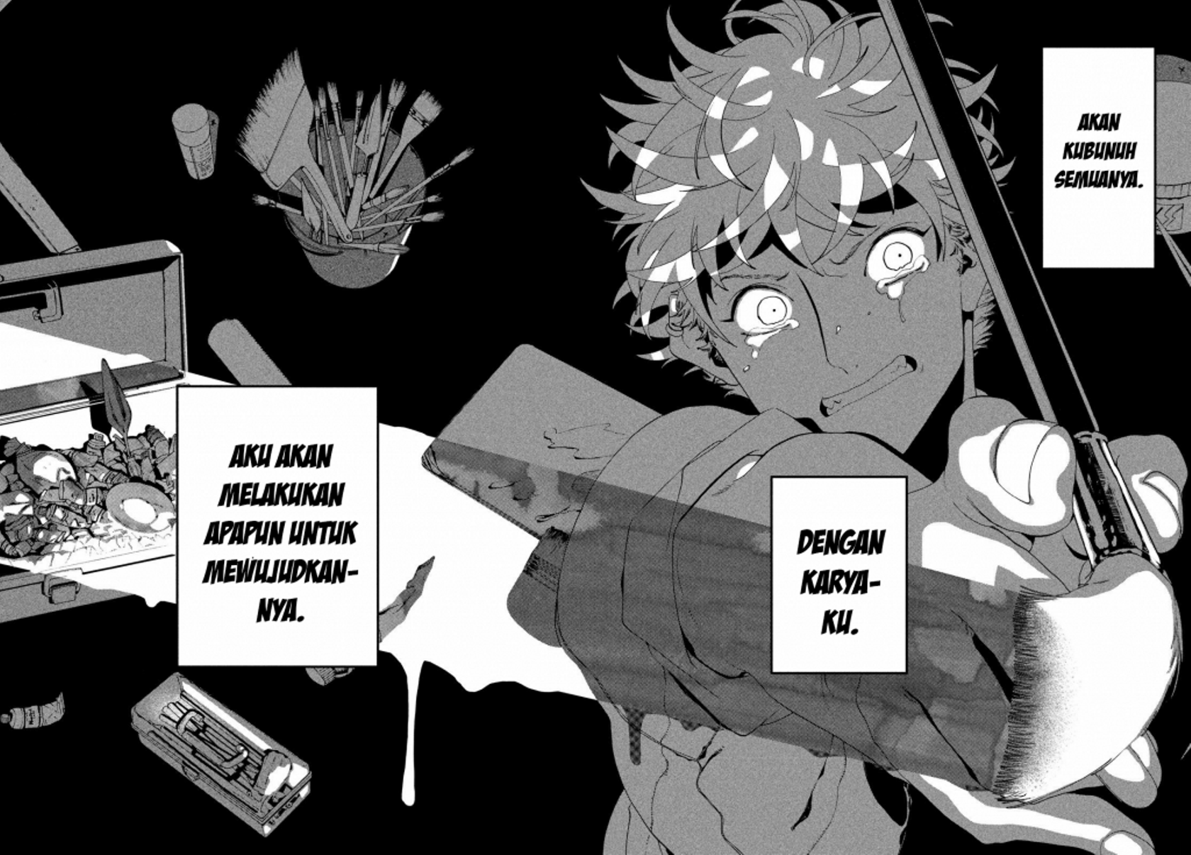 Blue Period Chapter 08 Bahasa Indonesia