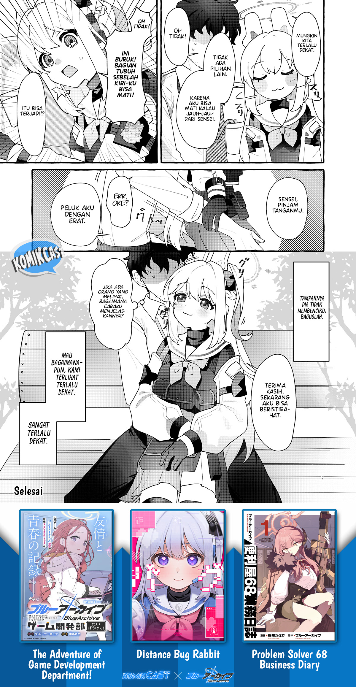 Blue Archive: Distance Bug Rabbit Chapter 02 Bahasa Indonesia