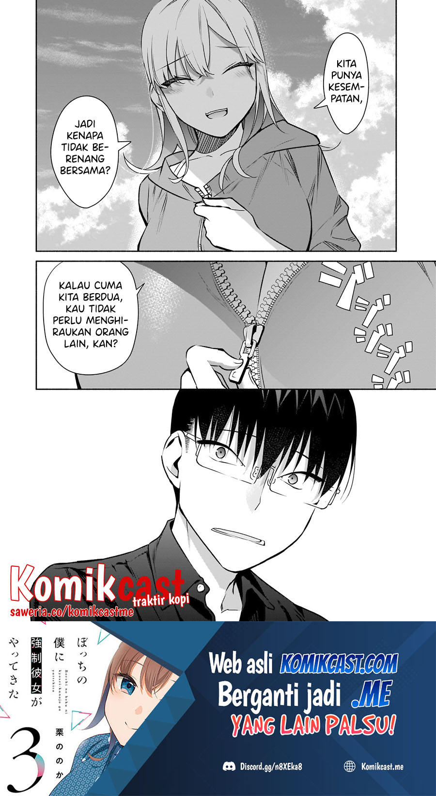 Bocchi no Boku ni Kyousei Kanojo ga Yattekita Chapter 20 Bahasa Indonesia