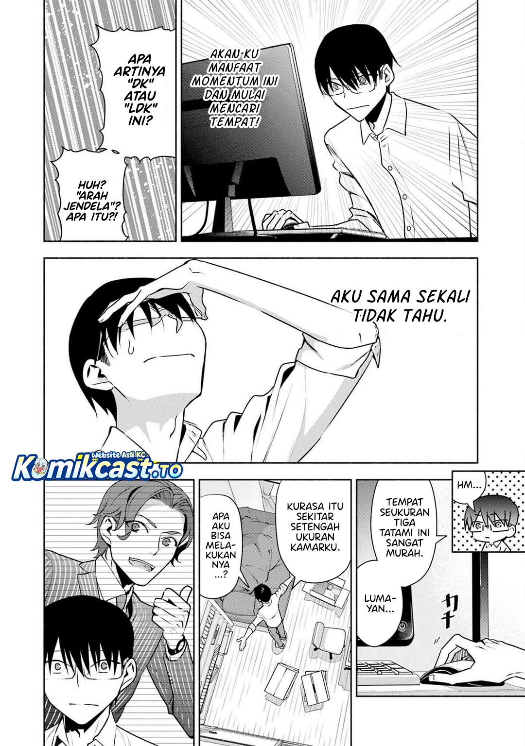 Bocchi no Boku ni Kyousei Kanojo ga Yattekita Chapter 33 Bahasa Indonesia