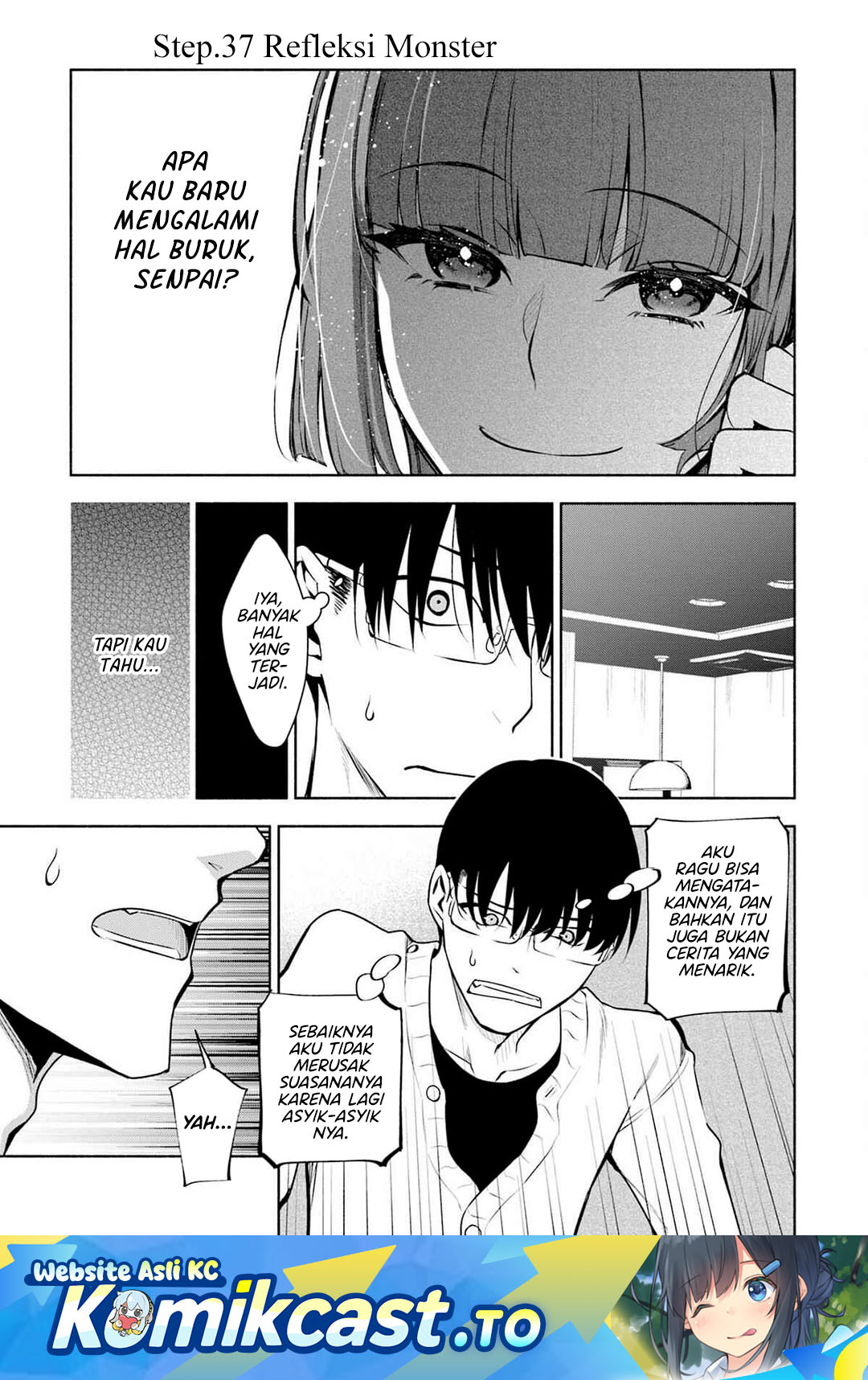 Bocchi no Boku ni Kyousei Kanojo ga Yattekita Chapter 37 Bahasa Indonesia