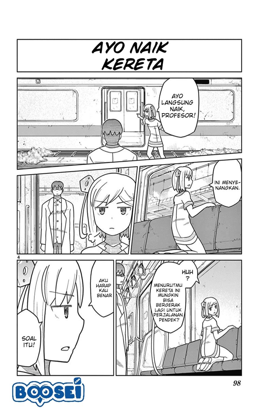 Bocchi Hakase to Robot Shoujo no Zetsubou Teki Utopia Chapter 10 Bahasa Indonesia