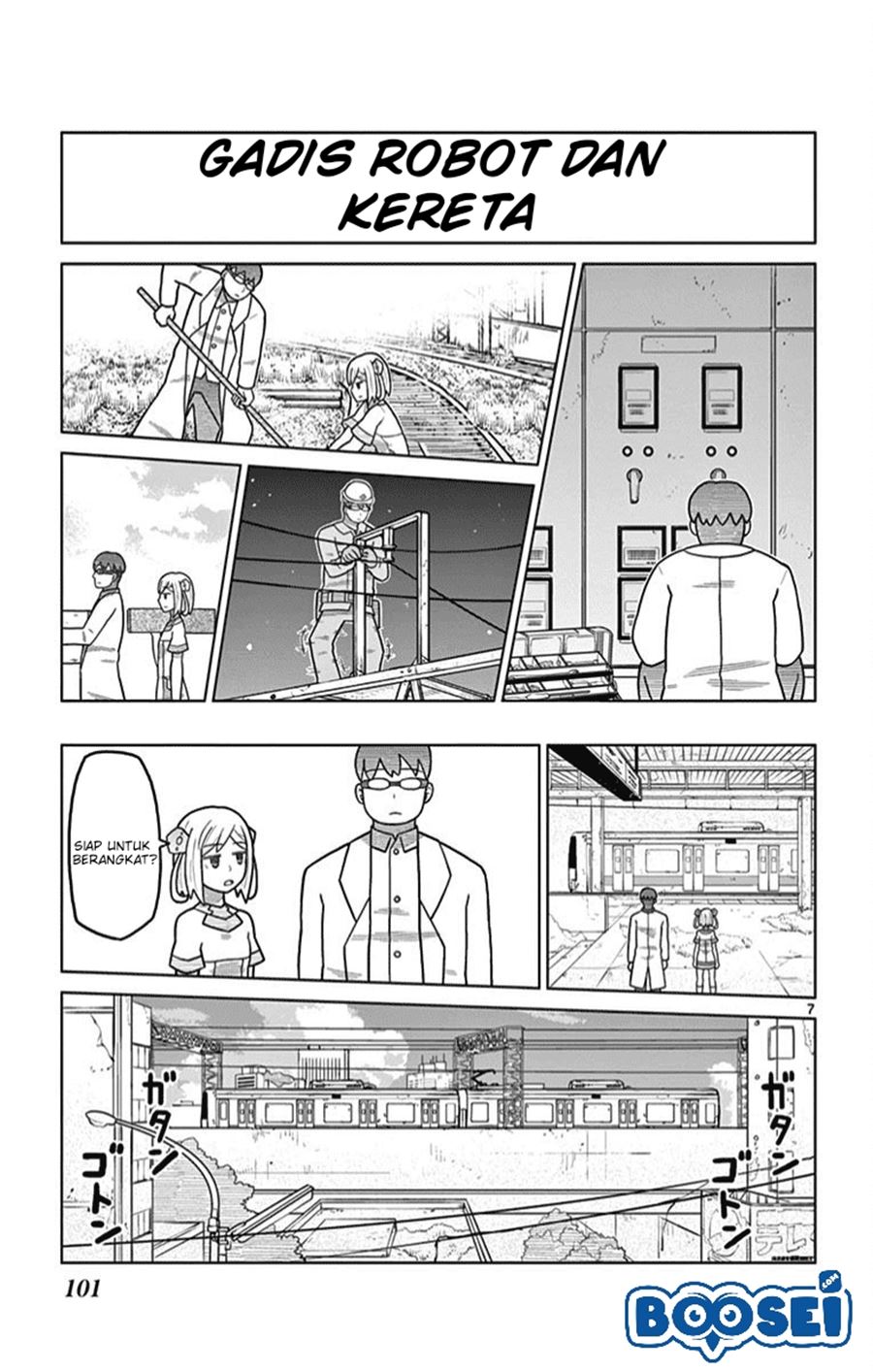 Bocchi Hakase to Robot Shoujo no Zetsubou Teki Utopia Chapter 10 Bahasa Indonesia