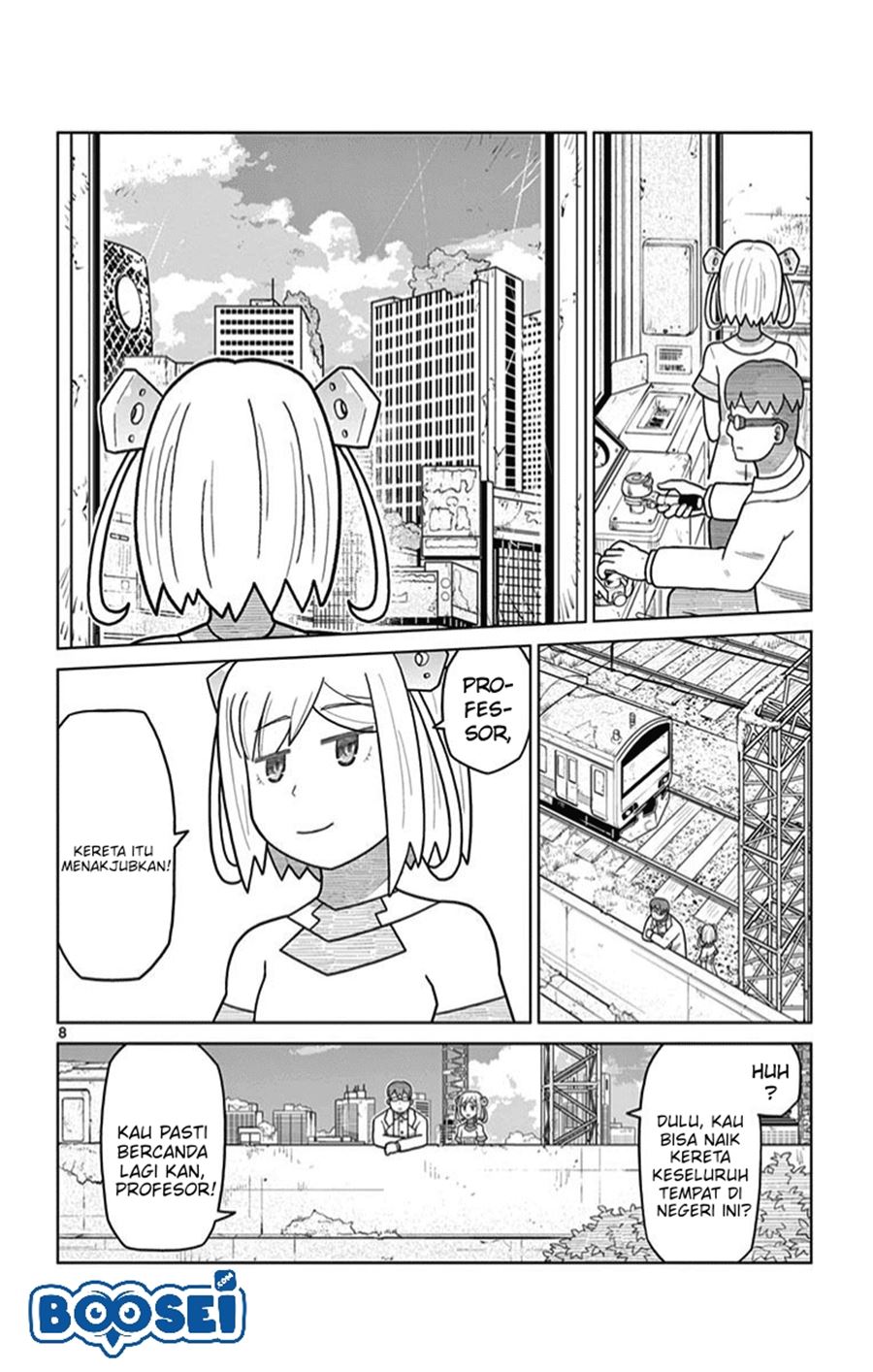 Bocchi Hakase to Robot Shoujo no Zetsubou Teki Utopia Chapter 10 Bahasa Indonesia