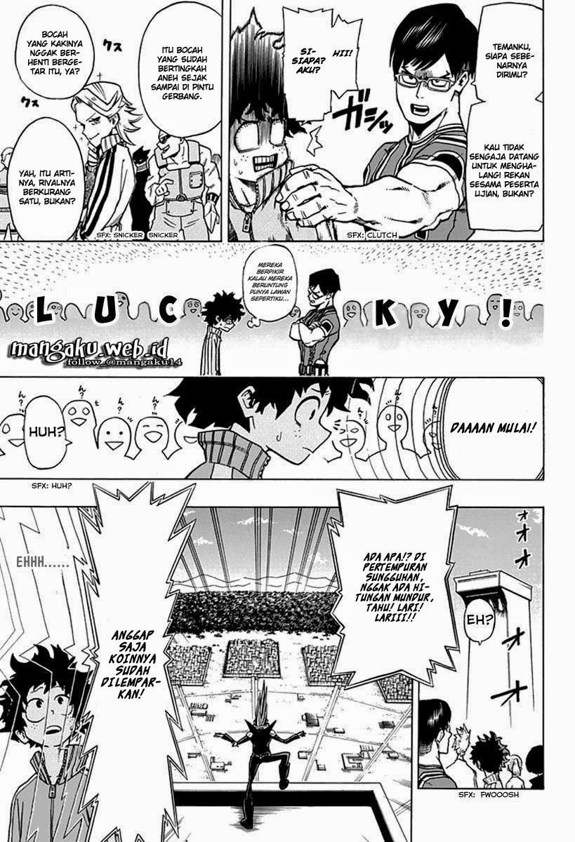 Boku no Hero Academia chapter 3