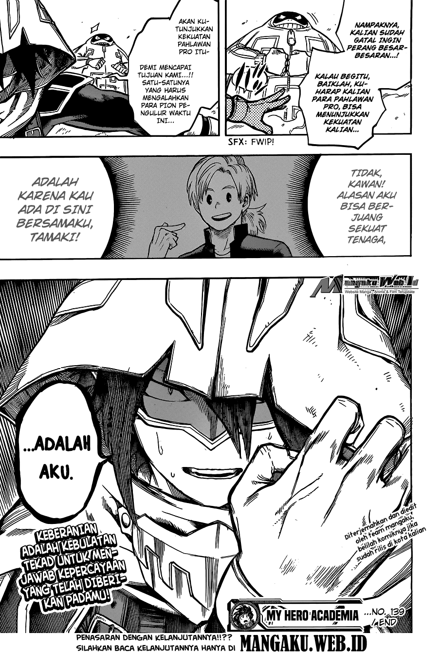 Boku no Hero Academia Chapter 139