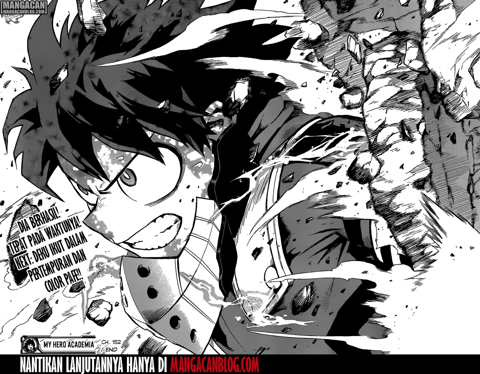 Boku no Hero Academia Chapter 152 Bahasa Indonesia