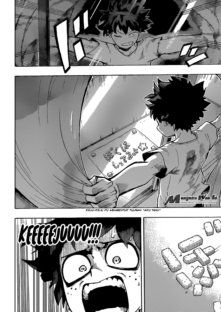 Boku no Hero Academia chapter 168