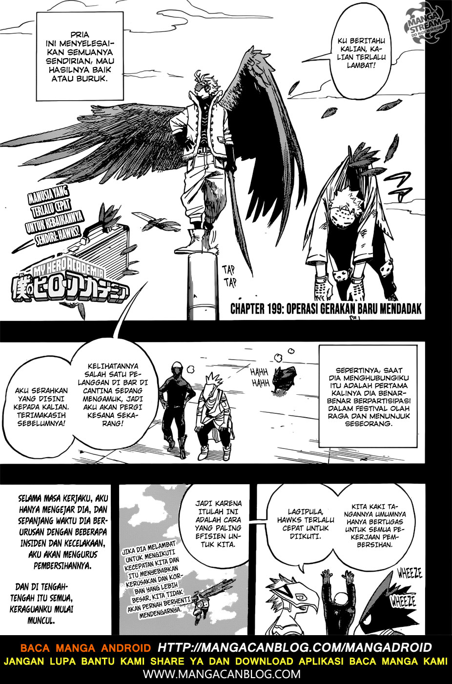 Boku no Hero Academia chapter 199