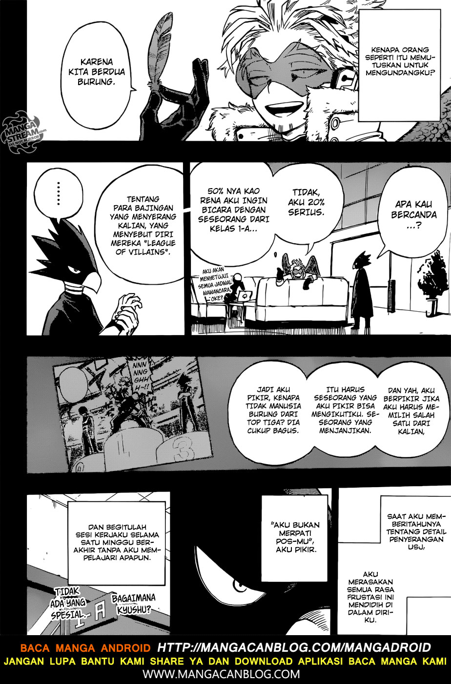 Boku no Hero Academia chapter 199
