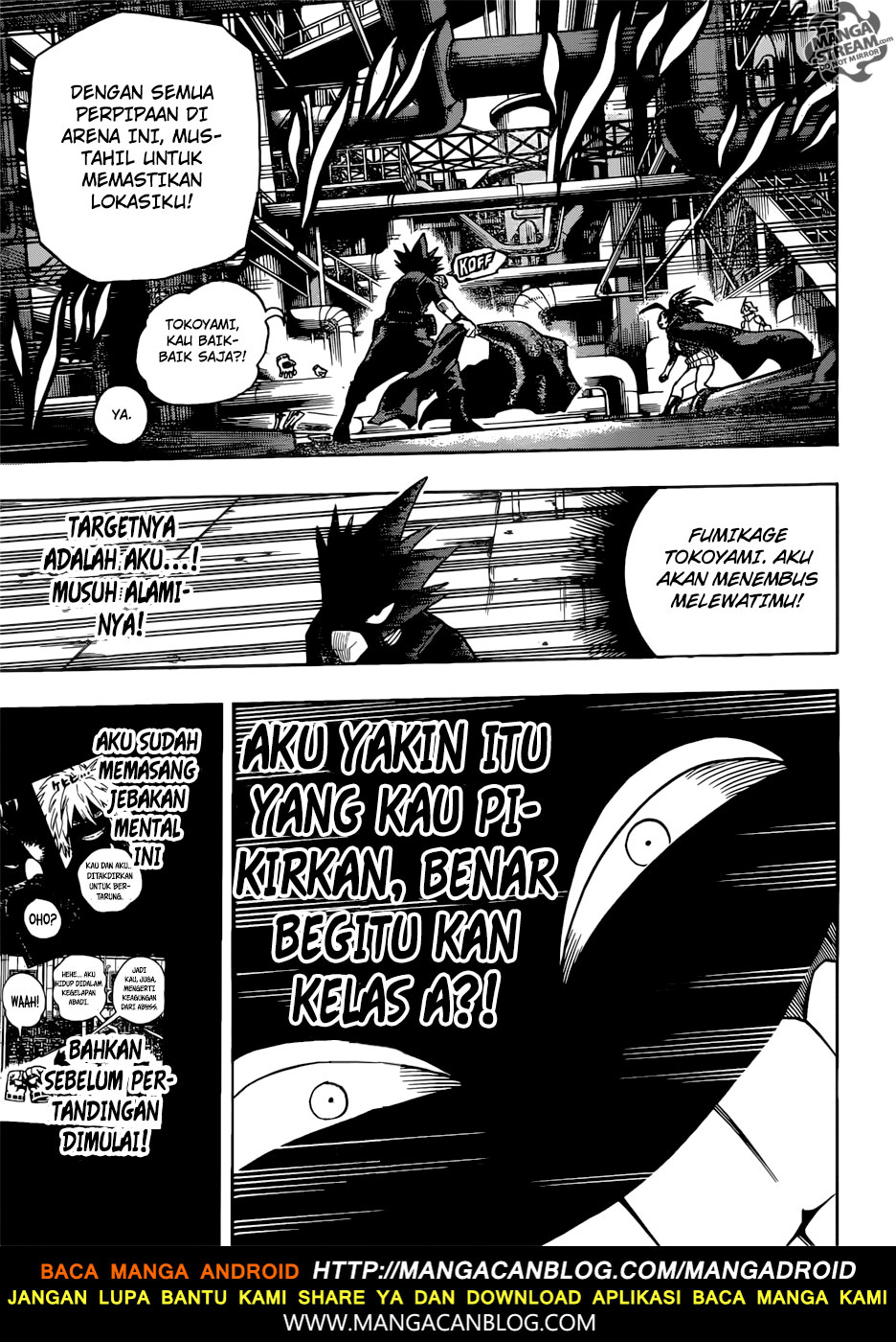 Boku no Hero Academia chapter 199