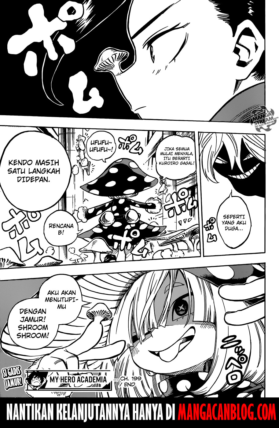 Boku no Hero Academia chapter 199