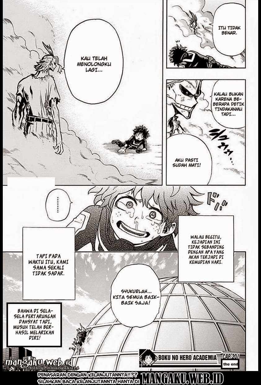 Boku no Hero Academia chapter 20
